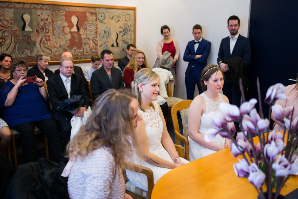 Hochzeit im Standesamt Wandsbek und Ohlendorffsche Villa in Volksdorf